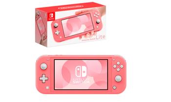 Consola Nintendo Switch Lite Coral Delivery ¡Entrega en 96 hrs!