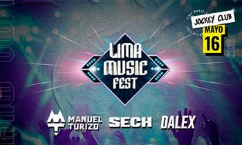 Lima Music Fest 2020 Entrada Manuel Turizo Sech Dalex