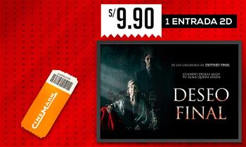 Cinemark 1 entrada 2D - Cuponidadpe
