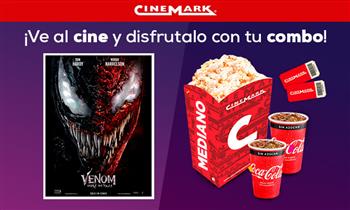 Cinemark 2 Entradas 2 gaseosas cancha (Muestra el cupon desde tu celular)
