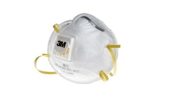 Mascarilla/respirador autofiltrante para particulas con valvula 3M 8812