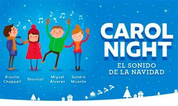 Entrada al espectaculo de musica Carol Nigh el sonido de la Navidad