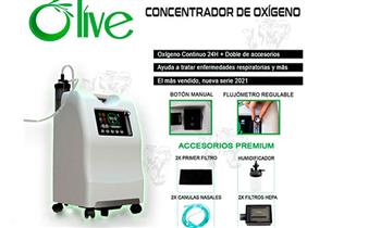 Concentrador oxigeno de 10 litros con doble flujo ENTREGA INMEDIATA