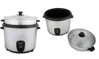 Imaco - Olla Arrocera 28 Litros Con Vaporera IRC-281 - Acerado