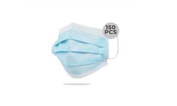 150 mascarillas quirurgicas importadas de 3 pliegues con FDA delivery incluido