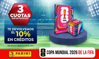 PREVENTA: Álbum + paquetón Panini FIFA Mundial 2026 - DELIVERY GRATIS (Asegura tu pedido)