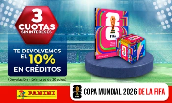 PREVENTA: Álbum + paquetón Panini FIFA Mundial 2026 - DELIVERY GRATIS (Asegura tu pedido)