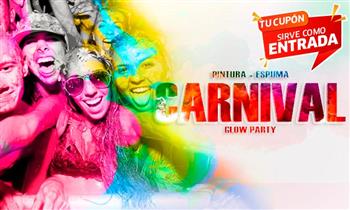 CARNIVAL PINTURA ESPUMA Elige zona Preferencial Super Vip o Box