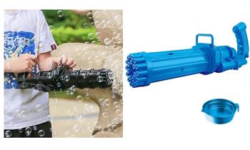 Super pistola automatica de burbujas 22 agujeros lindos colores ¡Incluye delivery!