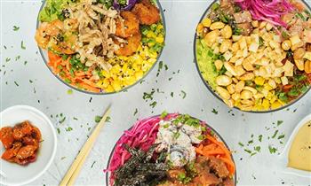 Disfruta de un super Poke bowl grande ¡Sabores a eleccion! ¡Buenazos!