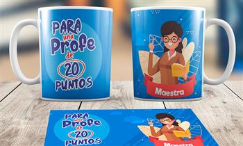 taza personalizada para el dia del Maestro en 2G