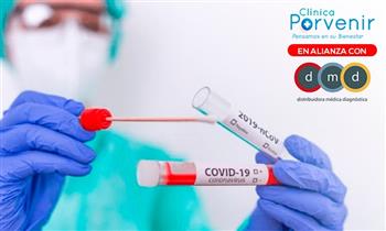 Prueba rapida de COVID en Clinica Porvenir