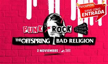 Entada al Punk Rock Festival - the offspring en zona a elegir con Kandavu - 2 de Noviembre