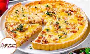 Quiche salado con sabor a elegir