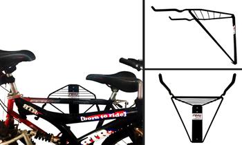 Rack para 2 bicicletas incluye garantia de 6 meses con Ravu Import