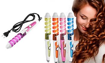 Pinza rizador ondulador encrespador de cabello