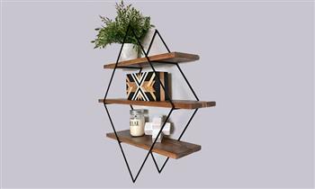 Repisa rombo en color a elegir ¡Decora tu casa con los mejores!