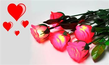 12 rosas LED delivery a todo Lima Metropolitana