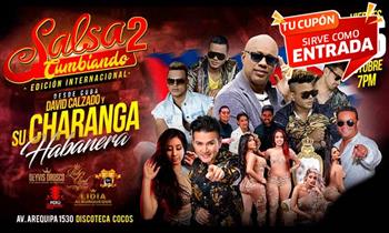 2x1 Preferencial VIP o Platinium para Salsa 2 Cumbeando 26/10