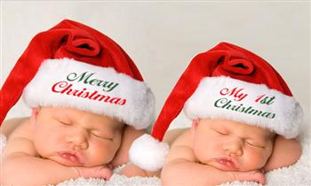 Gorro de Santa bordado personalizado para bebes niños adulto¡Incluye delivery!