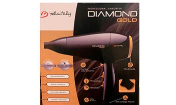 Secadora de Cabello profesional con rejillas de ceramica efecto antifrizz