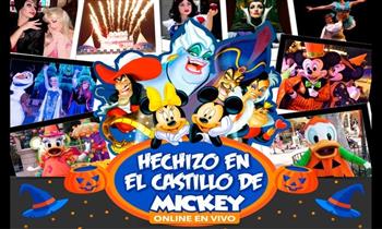 ¡Halloween! ¡Hechizo en el Castillo de Mickey! Edicion especial con fuegos artificiales