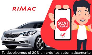 ¡Compra tu SOAT Electronico Online!