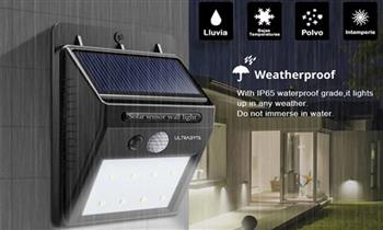 Lampara solar con sensor de movimiento y 30 Focos LED ¡Con delivery en 24hrs!