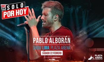 Pablo Alboran entrada a zona Work Shows - 22/02