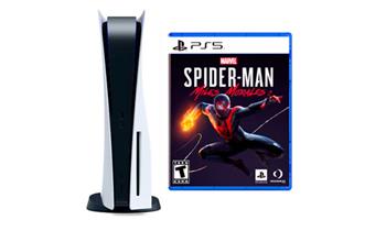 Consola Playstation 5 con lector de discos Ps5 SpiderMan Miles Morales Delivery
