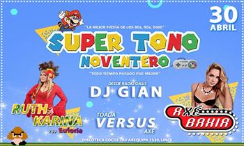 Super Tono Noventero Edicion mundo gigante 80's 90's y 2000 - elige Zona