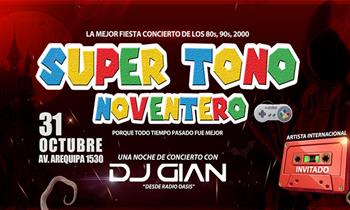 Super Tono Noventero EDICION HALLOWEEN Elige zonas COCOS - LINCE Este 31/10