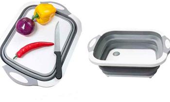 Multifuncional tabla para cortar verduras u otros plegable y portatil ¡Incluye delivery!