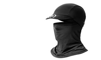 Mascara de proteccion UV para ciclistas con gorro para proteccion de cabeza
