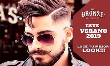 Corte Barba Limpieza facial con vapor ozono en The Bronze Barber Shop