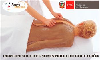 Curso de tratamiento Corporal con titulo a nombre del Ministerio de Educacion
