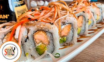 20 Super makis! Tu eliges los sabores Bebida Cortesia en “Sushi Studio