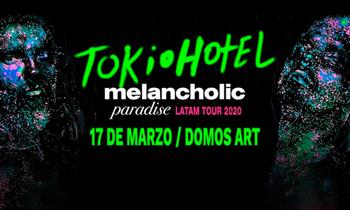 Entrada a concierto Tokio Hotel - Melancholic Paradise Tour 17/03 en Domos Art