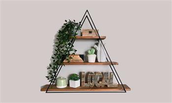 Repisa triangulo en color a elegir ¡Decora tu casa con los mejores!