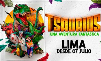 Entrada Tsaurios Una aventura fantastica Jockey Plaza