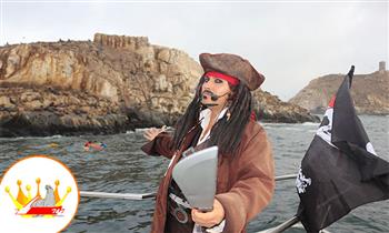 Callao-La Punta recorrido por la bahia en yate con piratas