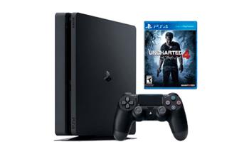 Consola Ps4 Slim 1TB Uncharted 4 Delivery ¡Entrega en 48 hrs!
