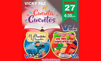 Cuenta cuentos on line para niños Los tres chanchitos y El flautista de Hamelin