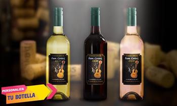 botella de vino diseño personalizado bolsa ecologica de regalo