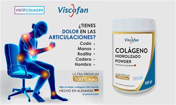 Colageno Hidrolizado 300g o 500g Viscofan Aleman ¡Incluye delivery!