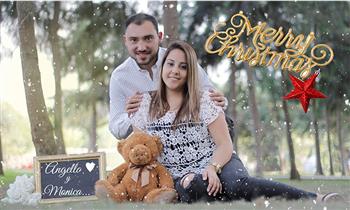 Sesion fotografica en exteriores Navideña impresiones
