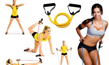 Banda fitness para tonificar piernas y gluteos con Yong Siu