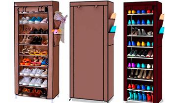 ¡Incluye Delivery! Zapatera Armable de 9 Niveles (27pares)