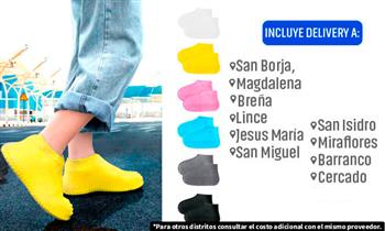 Cubrezapatos de silicona ¡Incluye delivery!