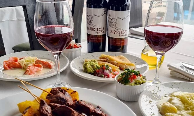 La Bistecca: ALMUERZO O CENA BUFFET + Postre + 1 Ice tea de Hierba luisa en sus 4 LOCALES